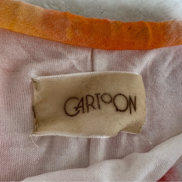 Cartoon Tie Dye Shift Dress - Picture 10 of 12